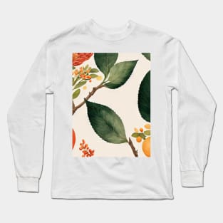 Chromatic Botanic Abstraction #61 Long Sleeve T-Shirt